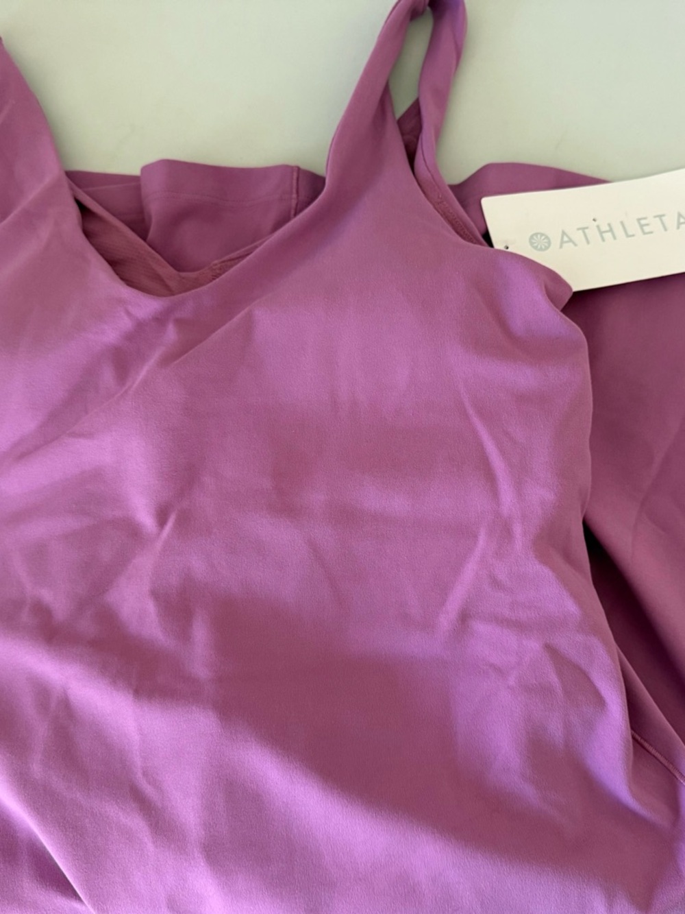 Athleta Lilac Mauve Transcend Dress